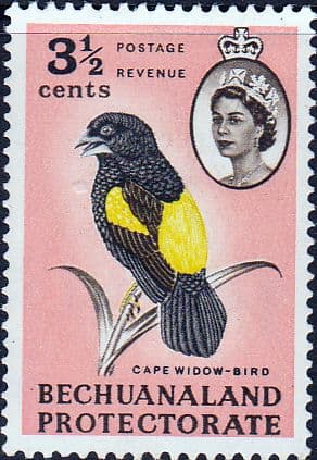 Bechuanaland 1961 Queen Elizabeth Birds SG 171 Fine Mint