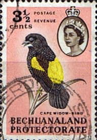 Bechuanaland 1961 Queen Elizabeth Birds SG 171 Fine Used