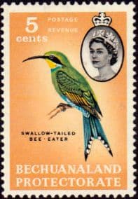 Bechuanaland 1961 Queen Elizabeth Birds SG 172 Fine Mint