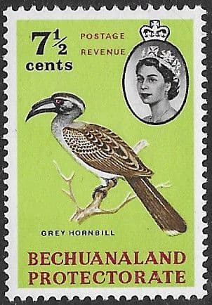 Bechuanaland 1961 Queen Elizabeth Birds SG 173 Fine Mint