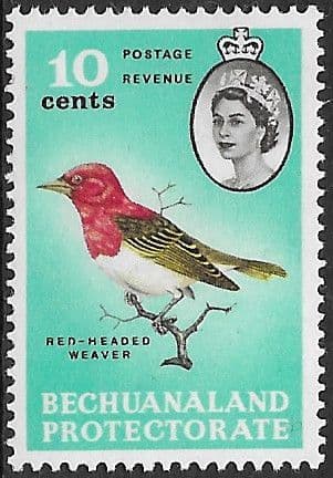 Bechuanaland 1961 Queen Elizabeth Birds SG 174 Fine Mint