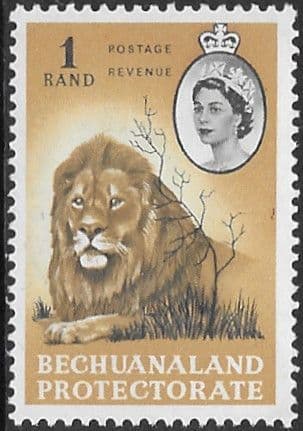 Bechuanaland 1961 Queen Elizabeth Birds SG 180 Fine Mint