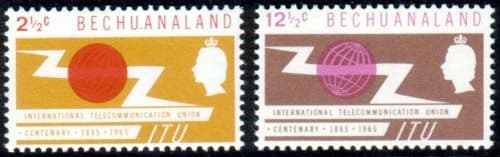 Bechuanaland International Telecomunication Union Set Fine Mint