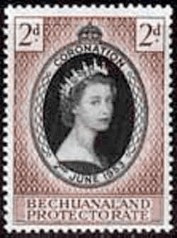 Bechuanaland Queen Elizabeth II 1953 Coronation Fine Mint
