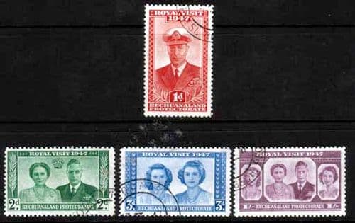 Bechuanaland1947 Royal Visit Fine Used