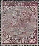 Bermuda 1883 Queen Victoria SG 26a Fine Used