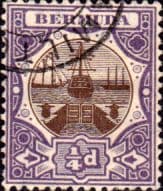 Bermuda 1906 Dry Dock SG 34 Fine Used