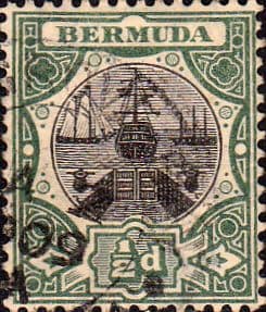 Bermuda 1906 Dry Dock SG 35 Fine Used