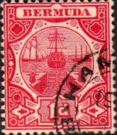 Bermuda 1906 Dry Dock SG 38 Fine Used