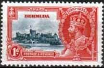 Bermuda 1935 King George V Silver Jubilee SG 94 Fine Mint