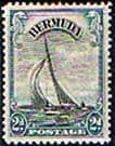 Bermuda 1936 King George V SG 101 Yacht Lucie Fine Mint