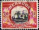 Bermuda 1936 King George V SG 103 Point House Warwick Parish Fine Used