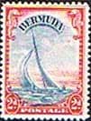 Bermuda 1938 King George VI SG 112 Yacht Lucie Fine Mint