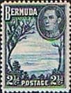 Bermuda 1938 King George VI SG 113 Grape Bay Paget Parish Fine Mint