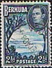 Bermuda 1938 King George VI SG 113 Grape Bay Paget Parish Fine Used