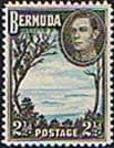 Bermuda 1938 King George VI SG 113b Grape Bay Paget Parish Fine Mint