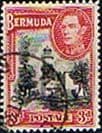 Bermuda 1938 King George VI SG 114 St Davids Lighthouse Fine Used