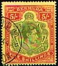 Bermuda 1938 King George VI SG 118 Kings Head Fine Used