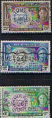 Bermuda 1949 The Perot Stamp Set Fine Used