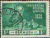 Bermuda 1949 Universal Postal Union SG 133 Fine Used