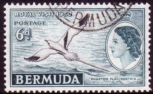 Bermuda 1953 Queen Elizabeth II Royal Visit Fine Used
