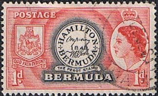 Bermuda 1953 Queen Elizabeth SG 136 The Perot Stamp Fine Used