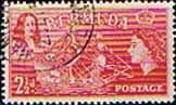 Bermuda 1953 Queen Elizabeth SG 139 Sir George Somers and Sea Venture Fine Used
