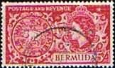 Bermuda 1953 Queen Elizabeth SG 148 Hog Coin Fine Used