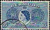 Bermuda 1953 Queen Elizabeth SG 149 Hog Coins Fine Used