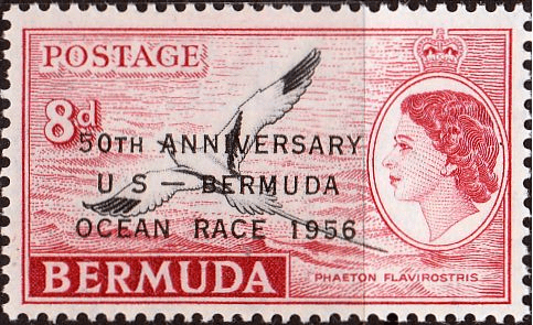 Bermuda 1956 BERMUDA OCEAN RACE SG 154 Fine Mint