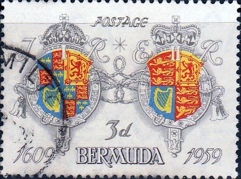Bermuda 1959 350th Anniv of Settlement SG 158 Fine Used