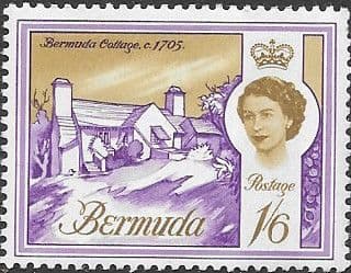 Bermuda 1962 SG 173 Bermuda cottage Fine Mint