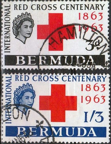 Bermuda 1963 Red Cross Centenary Set Fine Used