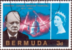 Bermuda 1966 Churchill SG 189 Fine Used