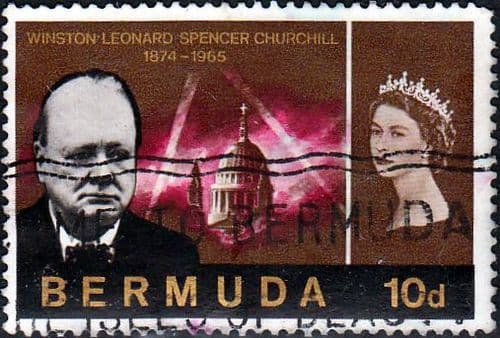 Bermuda 1966 Churchill SG 191 Fine Used