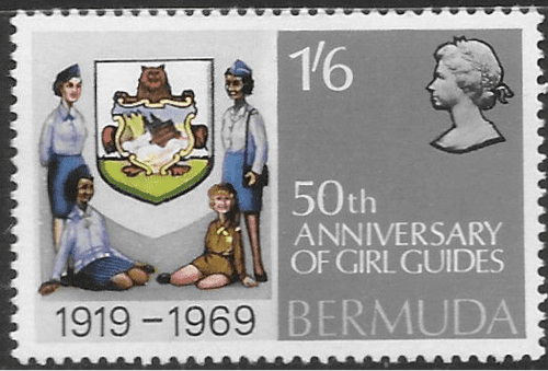 Bermuda 1969 Girl Guides SG 226 Fine Mint