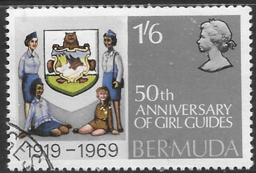Bermuda 1969 Girl Guides SG 226 Fine Used