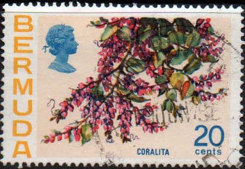 Bermuda 1970 Flowers SG 259a Coralita Fine Used