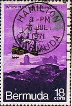 Bermuda 1971 SG 277 Wreck of the “Sea Venture Fine Used