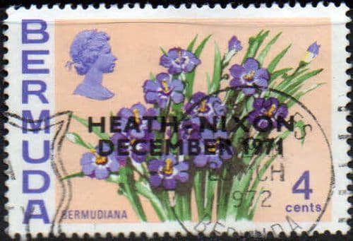 Bermuda 1971 SG 283 Anglo-American Talks on Passion Flower Fine Used