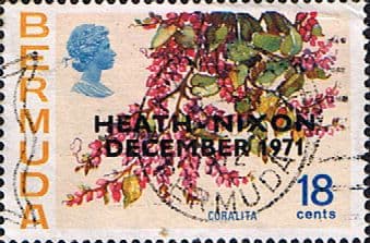 Bermuda 1971 SG 285 Anglo-American Talks on Flower Coralita Fine Used
