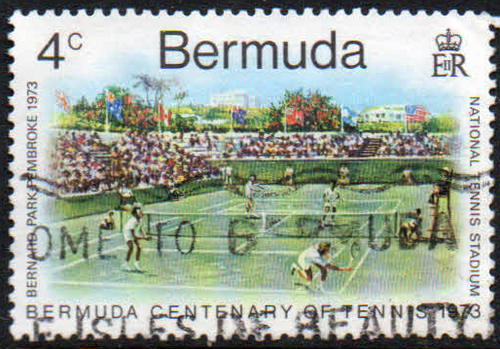 Bermuda 1973 Centenary of Lawn Tennis SG 299 Fine Used