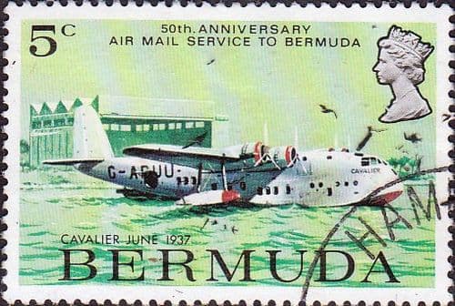 Bermuda 1975 Air-mail Service SG 330 Fine Used