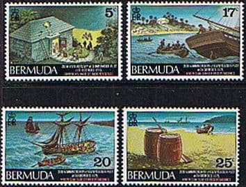 Bermuda 1975 Gunpowder Plot Set Fine Mint