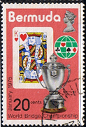 Bermuda 1975 World Bridge Championships SG 326 Fine Used