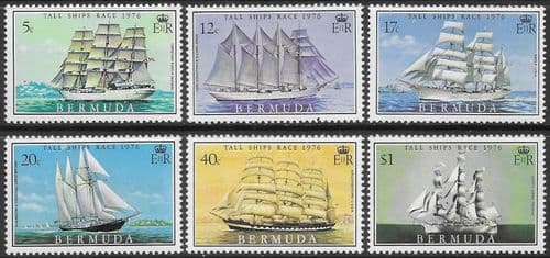 Bermuda 1976 Tall Ships Race Set Fine Mint