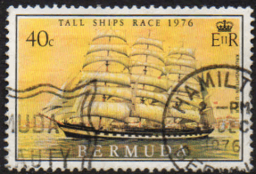 Bermuda 1976 Tall Ships Race SG 365 Fine Used