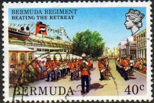 Bermuda 1982 Bermuda Regiment SG 450 Fine Used