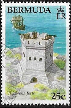 Bermuda 1982 Historic Forts SG 454 Fine Used