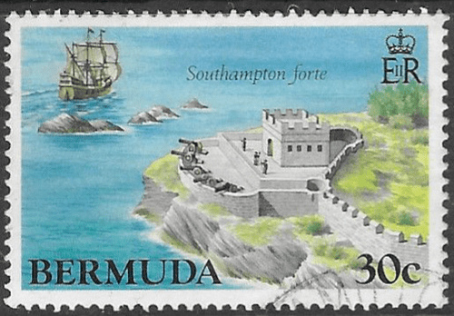 Bermuda 1982 Historic Forts SG 455 Fine Used